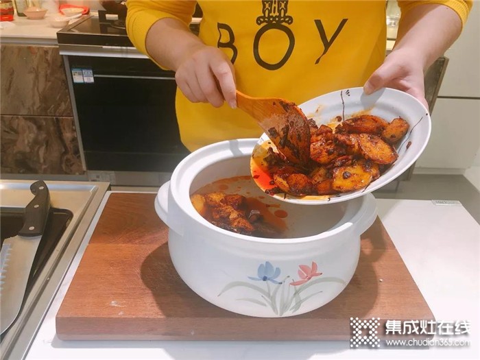 火星人集成灶X7Z土豆燜飯，懶人蒸飯一鍋端！