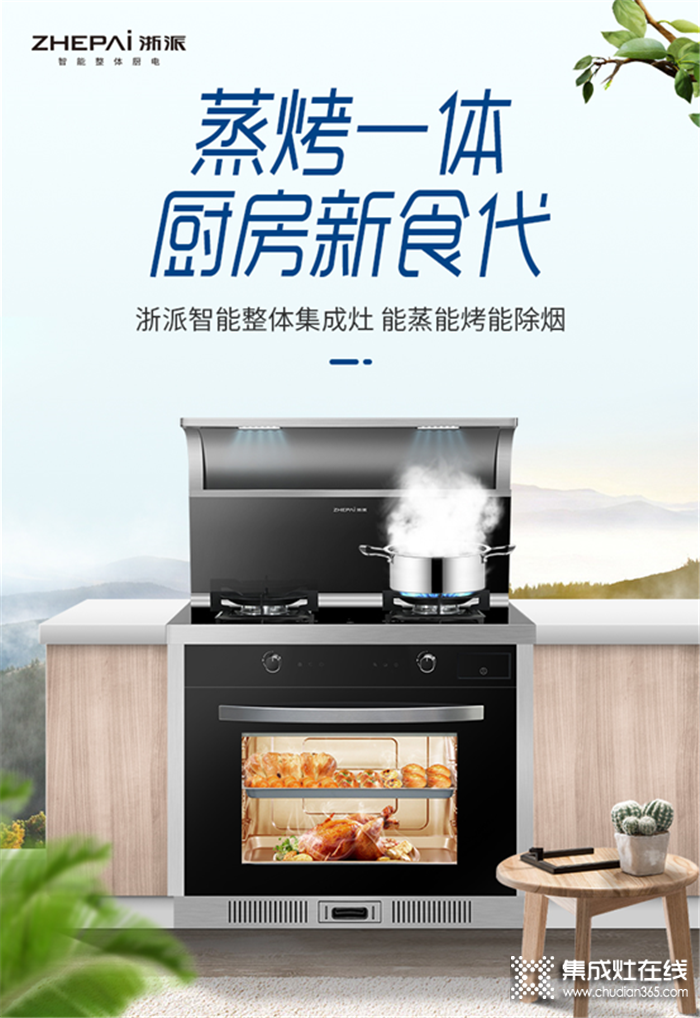 中國廚電分兩派，我家只用高品質(zhì)品牌實(shí)力強(qiáng)的浙派集成灶！