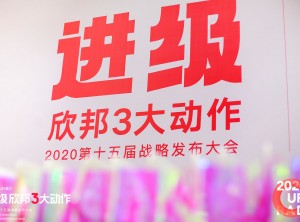 進(jìn)級·欣邦3大動作2020第十五屆戰(zhàn)略發(fā)布大會2