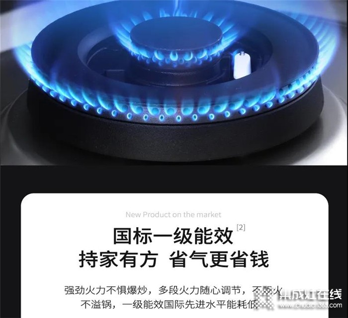 省水省電省燃?xì)獾募迅杓稍睿锍担? /></div>
<div></div>
<div>佳歌集成灶集成的灶具摒棄鐵、鋁制爐頭，采用最高品質(zhì)的純銅分火器，優(yōu)化氣道，燃?xì)夤┙o更均勻高效，火力突破性達(dá)到5.0kW，并且能效等級為一級能效。不但爆炒給力炒菜更香，完成一桌菜的速度也更快。</div>
<div></div>
<div>實(shí)驗(yàn)證明，同樣煮沸1000ml水，佳歌集成灶一級能效5.0kW火力相比二級能效4.0kW火力集成灶，煮沸時(shí)間縮短了約1/4。</div>
<div></div>
<div style=