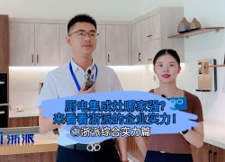 廚電集成灶哪家強(qiáng)？來(lái)看看浙派集成灶的企業(yè)實(shí)力！ (1684播放)