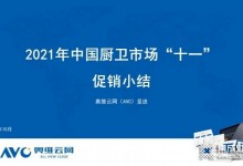 2021年十一促銷(xiāo)：集成灶線上2.4億，同比