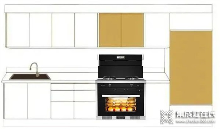 節(jié)省80%廚電，萊普蒸烤消一體集成灶到底有多省空間？